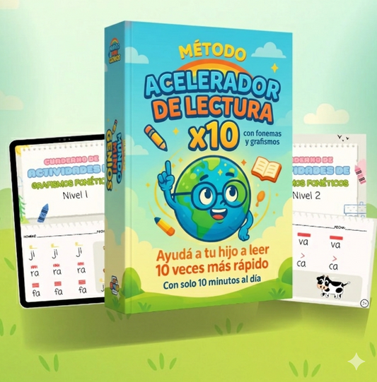 Combo acelerador de lectura + 7 Libros Gratis